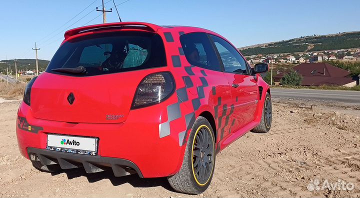 Renault Clio RS 2.0 МТ, 2008, 200 000 км