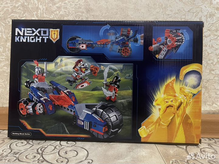 Конструктор Nexo 10516 молниеносная машина Мэйси