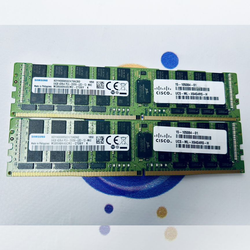 [M386A8K40CM2-CTD] Ddr4 64gb 2666 Mhz Reg Samsung M386a8k40cm2-Ctd