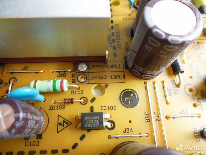 Блок питания EAX64905001(2.7) от LG 32LN536U