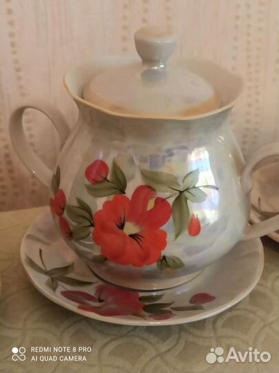 Сервиз чайный новый