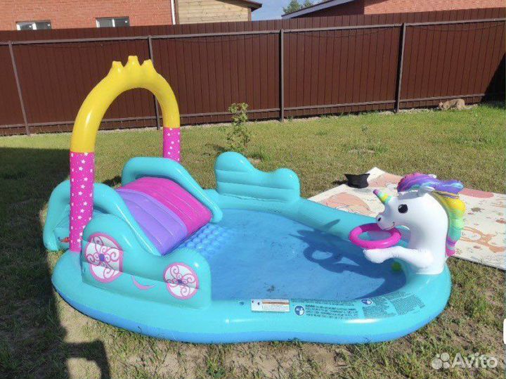 Детский надувной бассейн