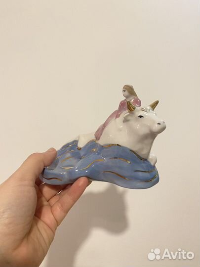 Фарфоровые статуэтки Похищение Европы