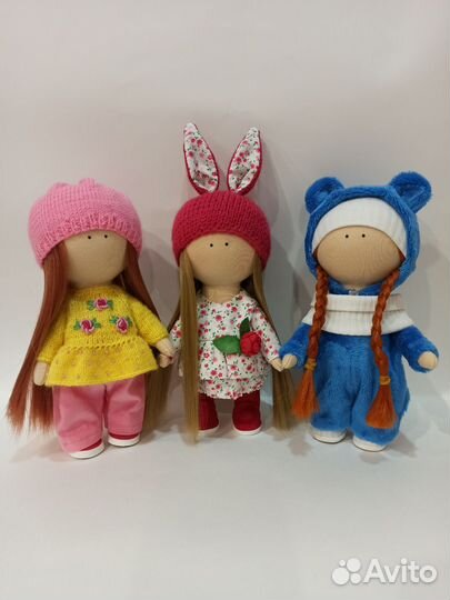 Интерьерная кукла ручной работы