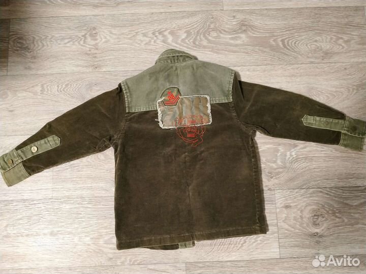 Джинсовая куртка для мальчика 116