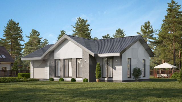 Дом 129 м² на участке 7 сот.