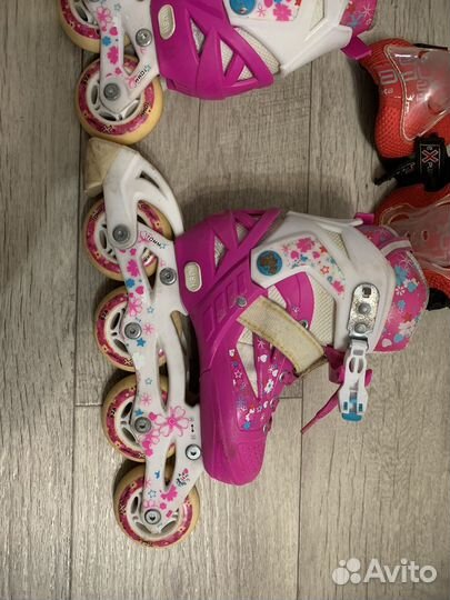 Роликовые коньки детские