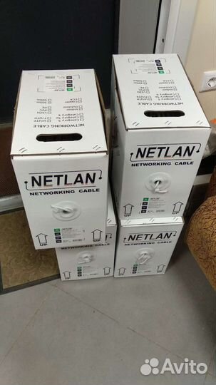 Кабель LAN витая пара 5E медь 305м внутренний