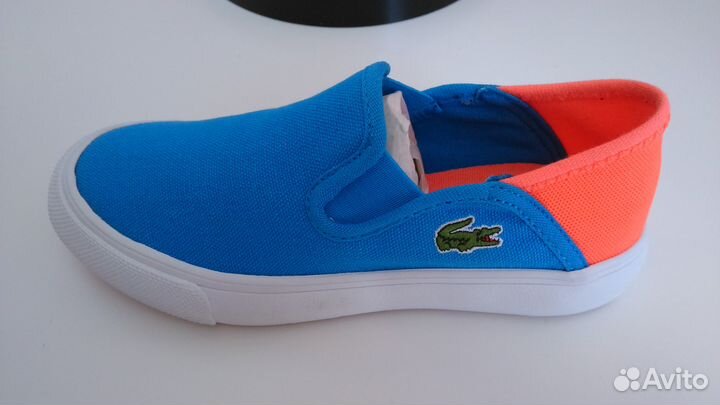 Слипоны на Лето Lacoste 28 р-р (18 см)