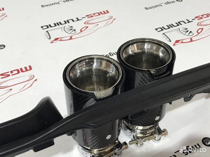 Диффузор BMW F30 M-Performance 2x0 + 