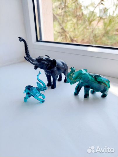 Слоны, фигурки