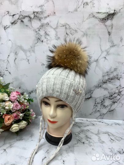 Шапка флисом