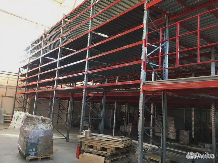 Стеллажи металлические для склада
