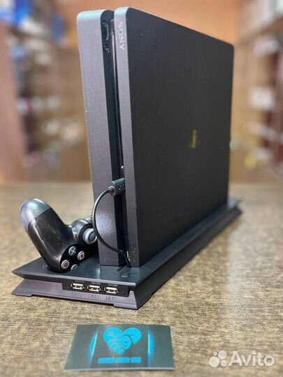 Подставка с охлаждением Playstation 4 Slim PS4 PS