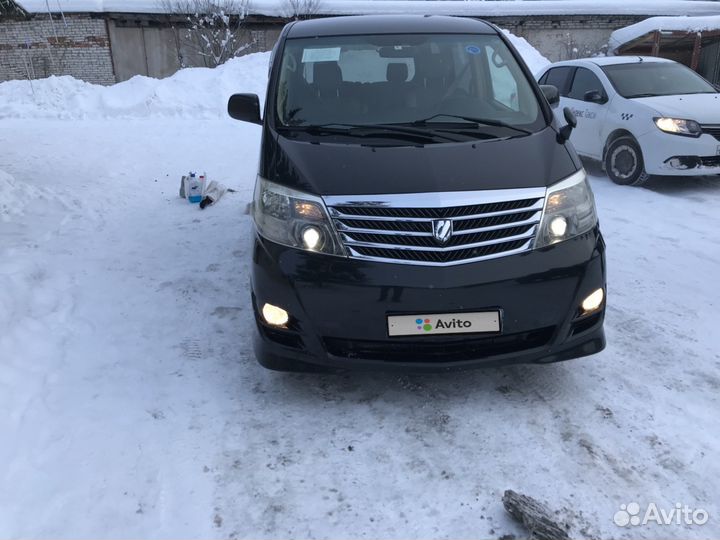 Toyota Alphard 2.4 AT, 2008, 220 000 км