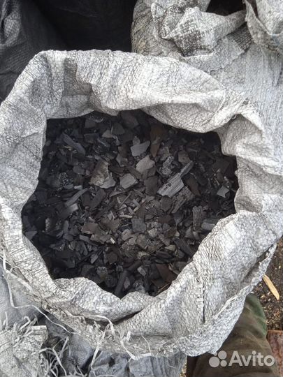 Отсев древесного угля