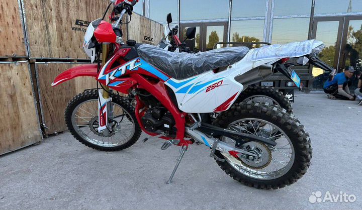 Новый мотоцикл кросс эндуро Kingold KTL 250 KTM