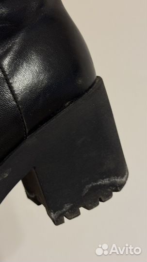 Сапоги зимние натуральная кожа 37