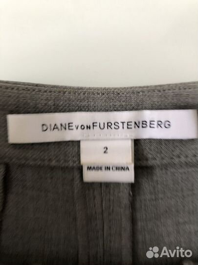 Юбка серая Diane von Furstenberq S