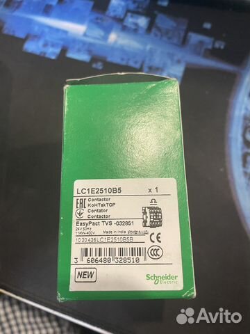 Schneider electric lc1d25b7