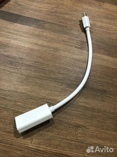 Кабель Apple thunderbolt (mini dp to hdmi)