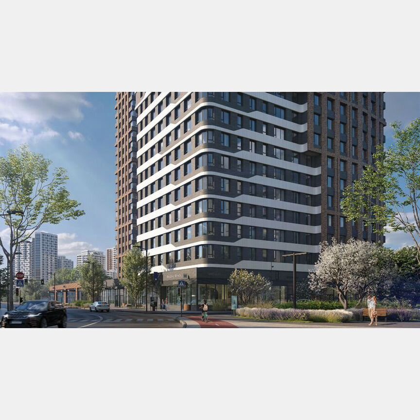 2-к. квартира, 64 м², 24/25 эт.