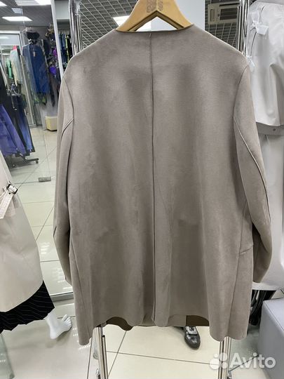 Тренч женский 52 54 новый, искусств.замша