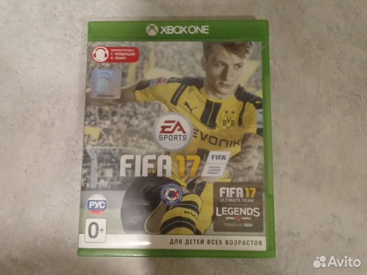 FIFA 17 на xbox one