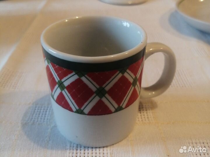 Чашка с тарелкой детство СССР