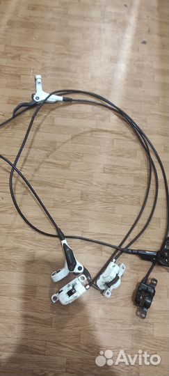 Гидравлические тормоза shimano