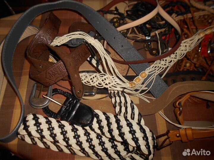 Ремни женские кожа, текстиль, экокожа