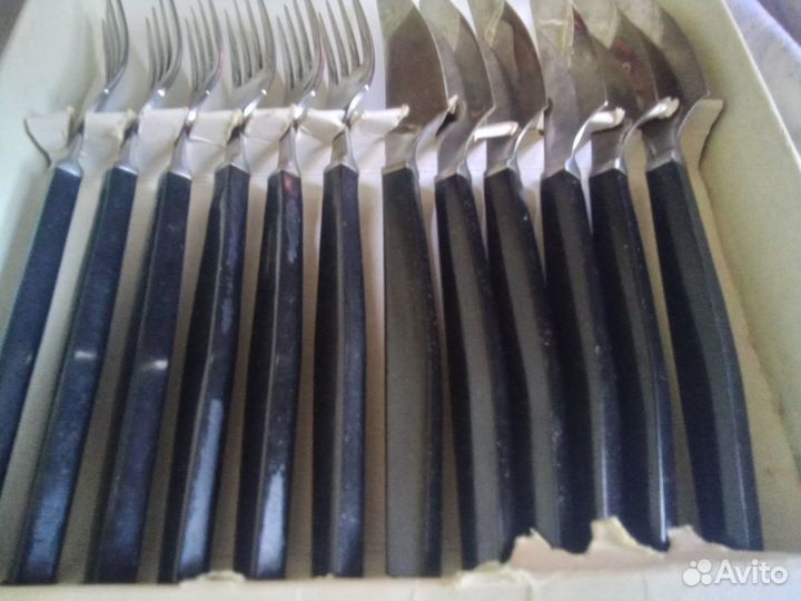 Ножи и вилки. Набор юбилейный. Ижорский завод