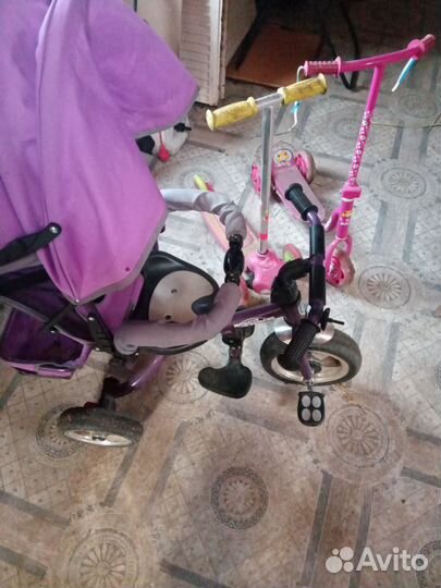 Детские самокаты, велосипед,ролики