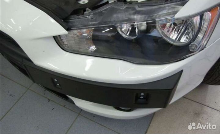 Площадка под номер Лансер 10 в стиле EVO