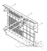 Крышка задняя Xerox 3124 3125