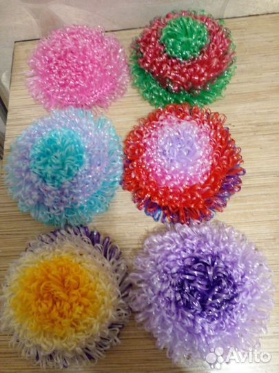 Мочалка ручной работы