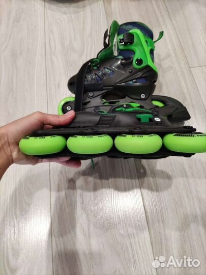 Роликовые коньки детские раздвижные
