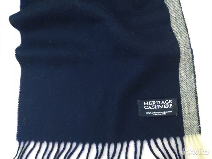 Шарф мужской шерсть Heritage Cashmere