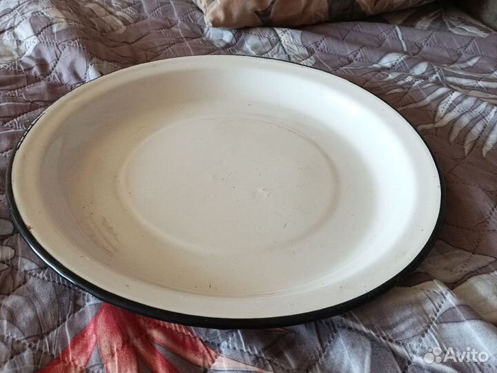 Блюдо эмалированное СССР