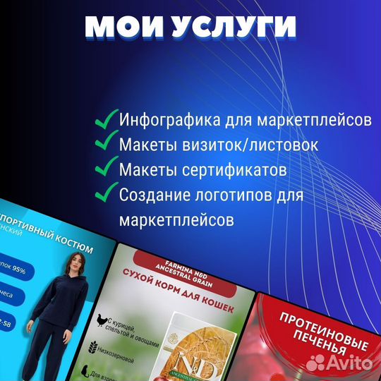 Инфографика для маркетплейсов Wildberries, ozon