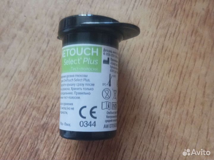 Тест полоски one touch select plus