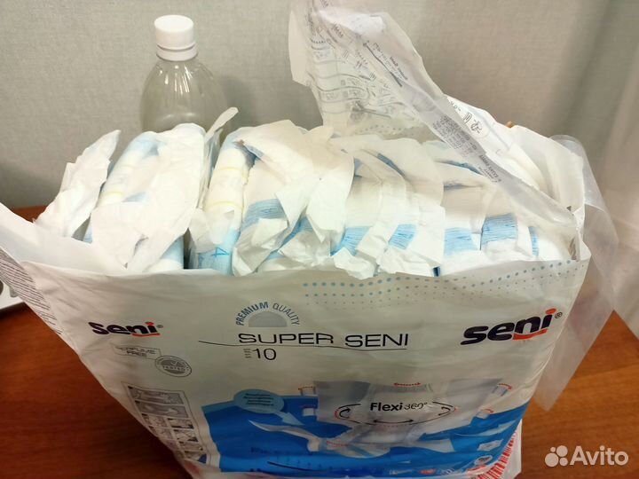 Памперсы для взрослых seni 3, 4