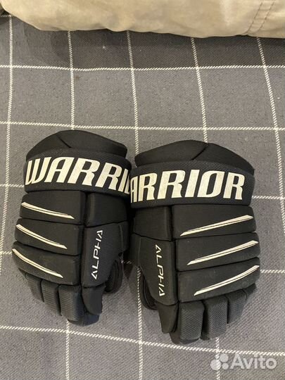 Краги хоккейные размер 10 warrior