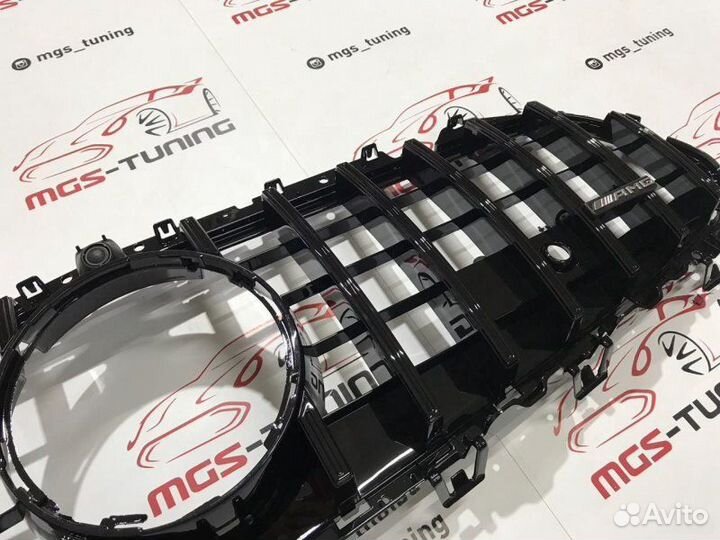 Решетка Mercedes CLS-Class Black W257 + AMG