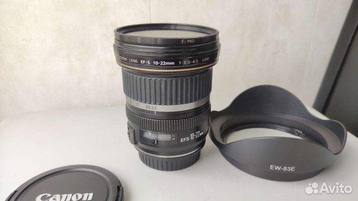Canon EF-S 10-22mm в отличном состоянии