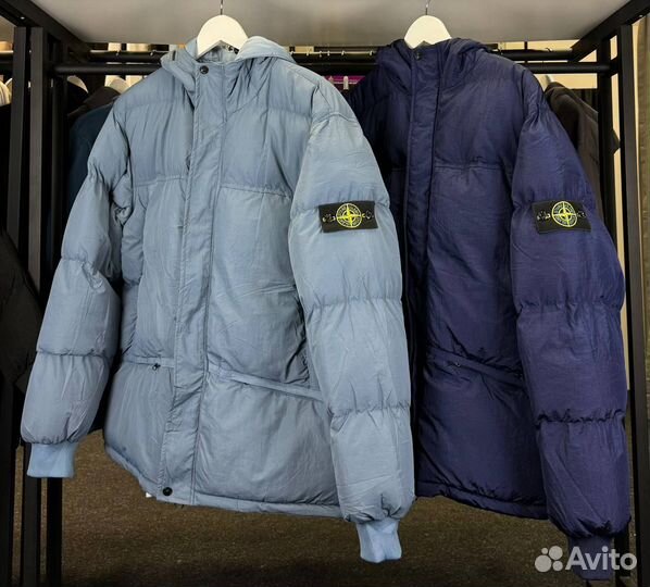 Stone island пуховик