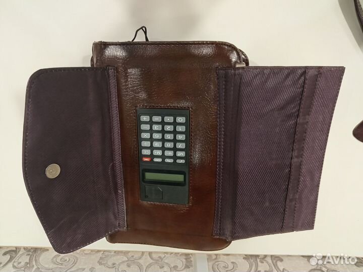 Барсетка кожаная мужская