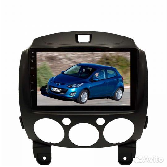 Авто магнитола Mazda 2 Demio Android GPS teyes