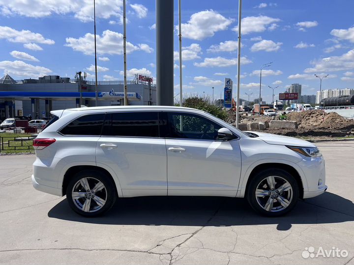 Toyota Highlander 3.5 AT, 2019, 81 805 км