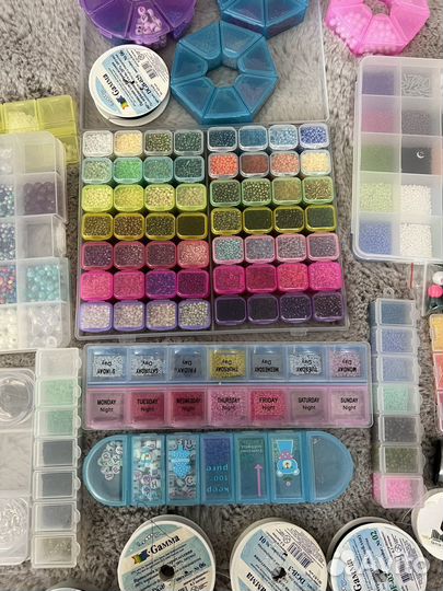 Большой набор бисера